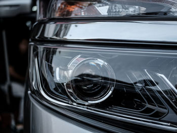 Close-up of car